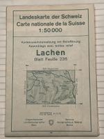 LandesKarte Schweiz Carte nationale no 236. Lachen. 1:50 000