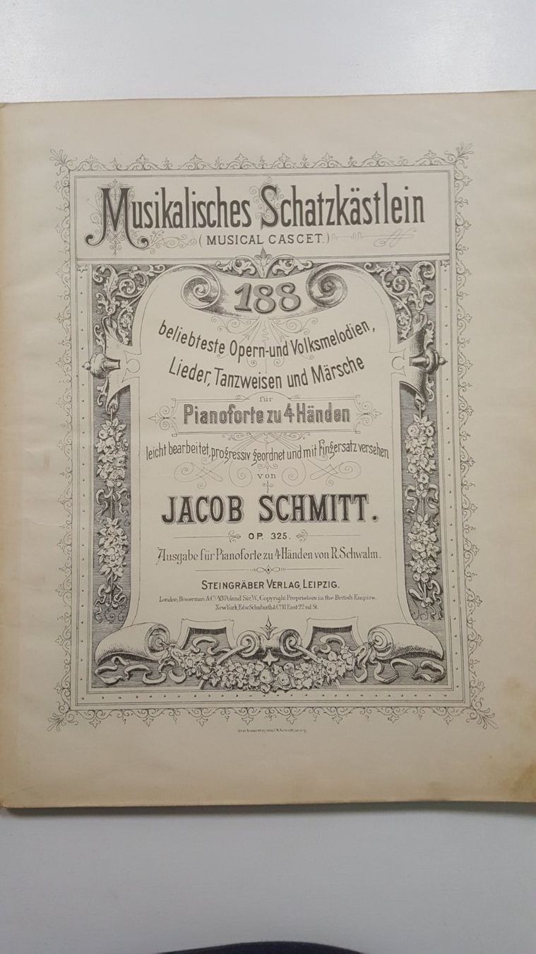 Documenti: Musikalisches Schatzkästlein – Usato da Menznau venduto da jrba