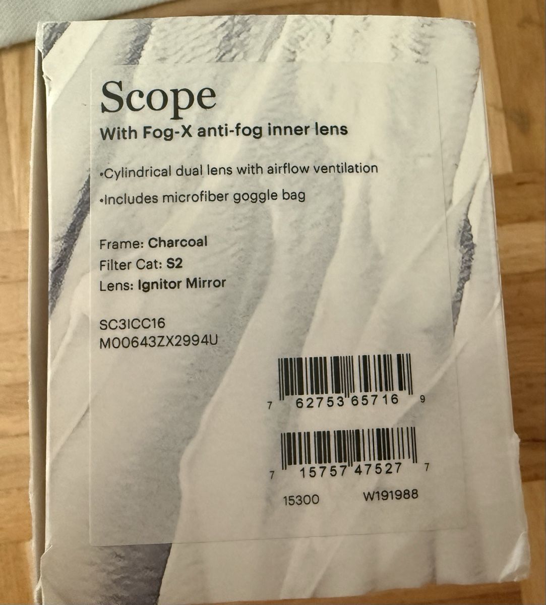 Smith Optic Occhiali & Lenti: Skibrille Smith Optics Scope  – Nuovo e nell'imballaggio originale da Horw venduto da emysk7 3