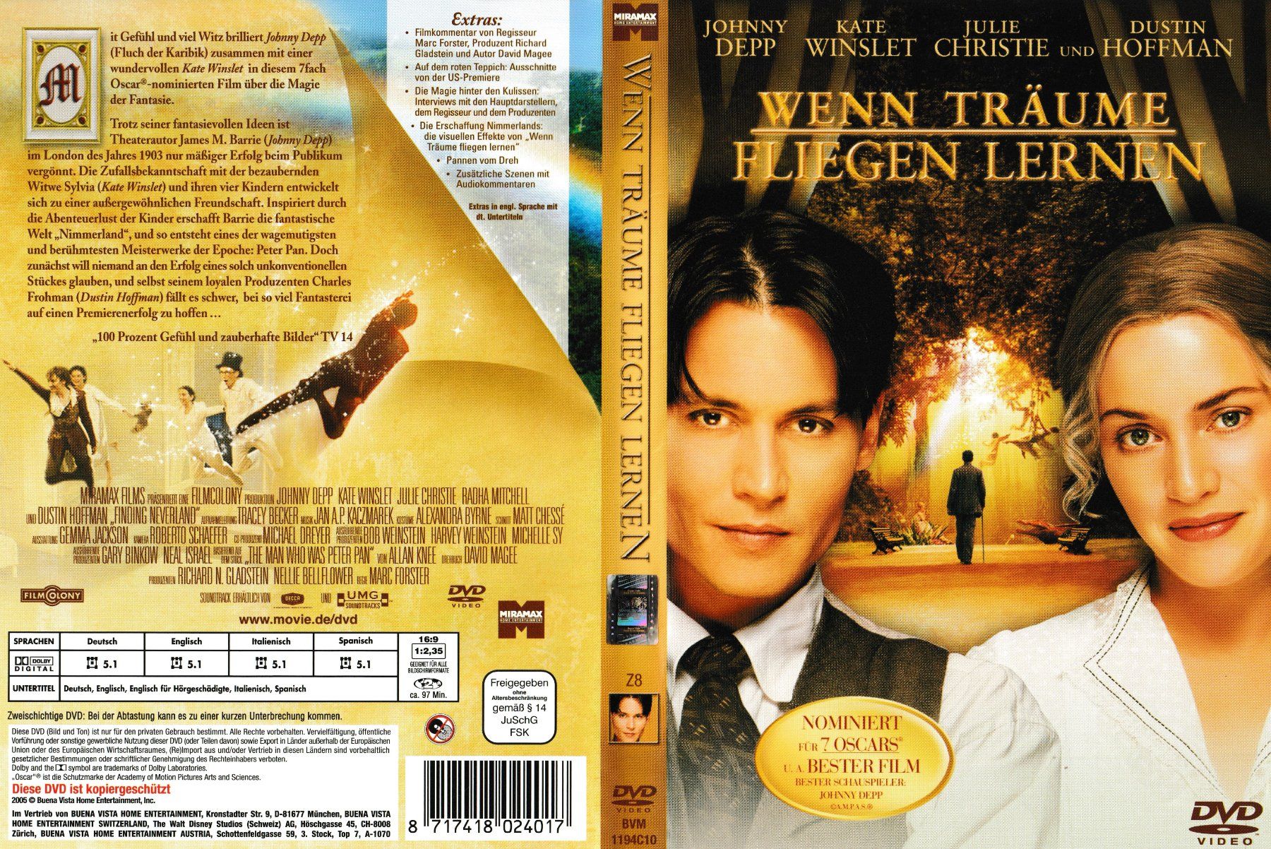 Tutti i DVDs: DVD - Wenn Träume fliegen lernen – Usato da Langnau am Albis venduto da MediaRescuerKeLoX