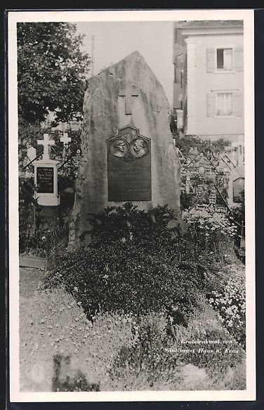 Ansichtskarten: Säntis, Grabdenkmal von Säntiswart Has – Gebraucht aus Berlin von bartko-reher