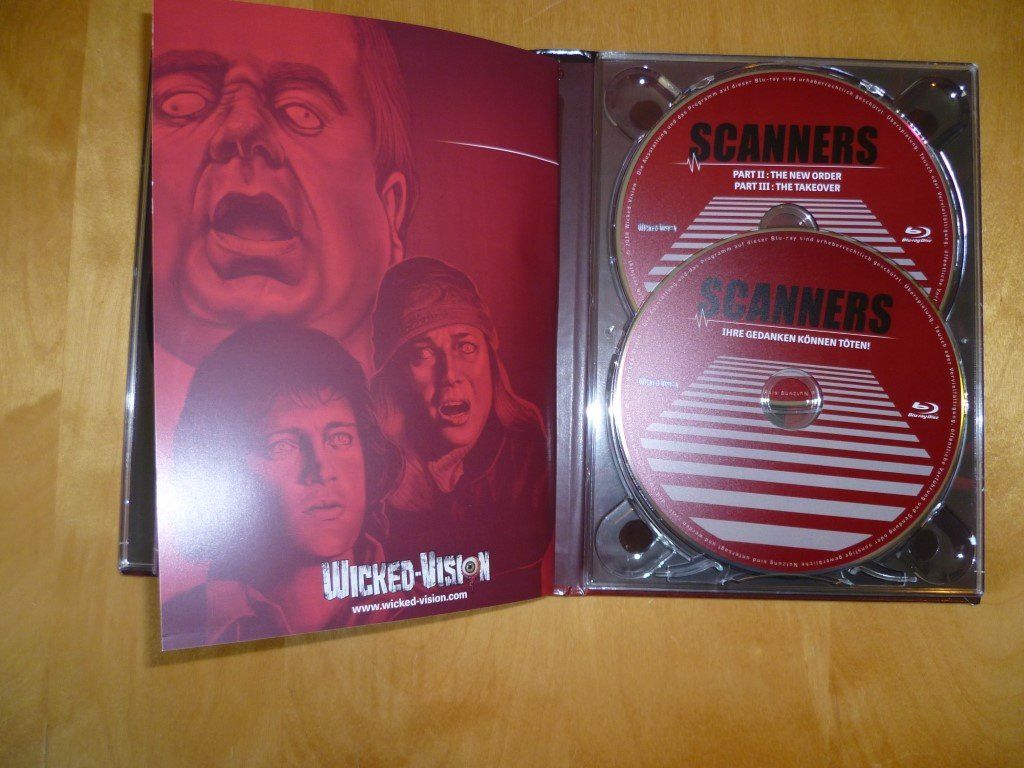 Alle DVDs: Scanners - Trilogy Ultimate Edition - Mediabook [Blu-ray] – Gebraucht aus Zürich von Gretchen 2