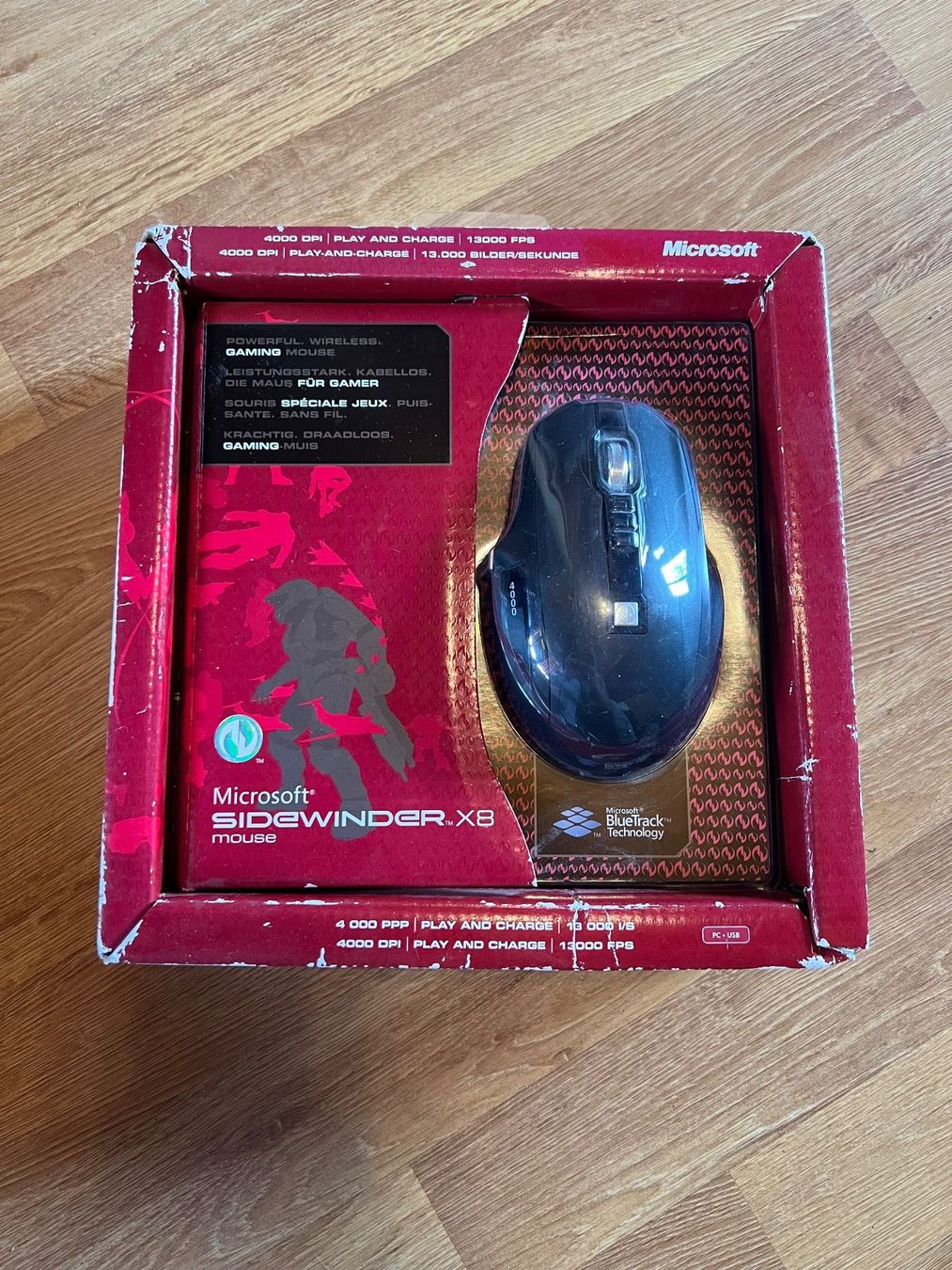 Microsoft Mouse: Microsoft SideWinder X8 Wireless Gaming Mouse in OVP – Usato da Hondrich venduto da smf_ch