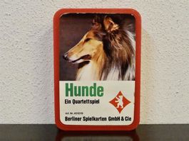 altes Quartett TIER-QUARTETT HUNDE HUND