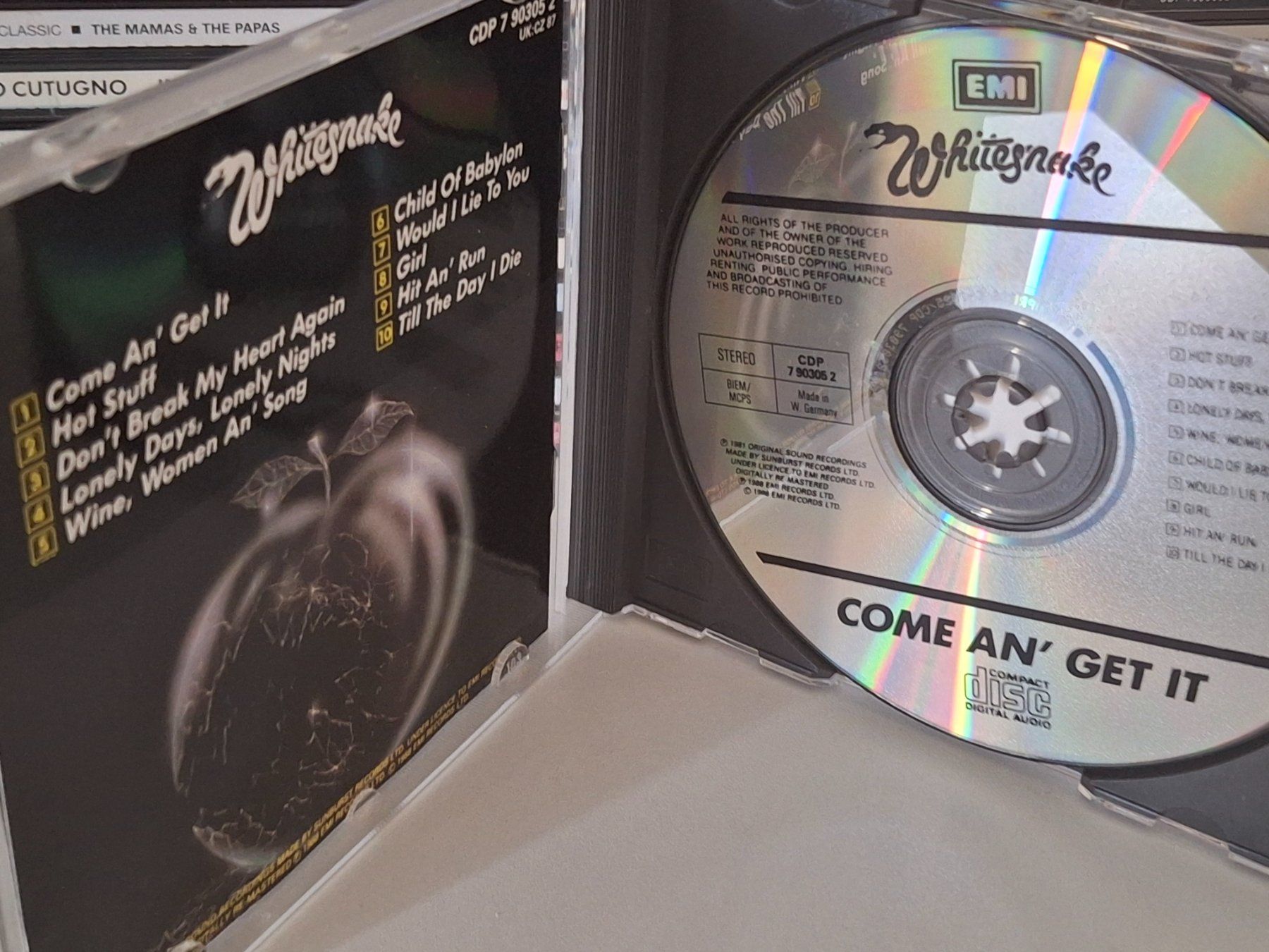 CDs: CD Whitesnake -  Come An' Get It – D'occasion à Aarberg par Jackup1 2