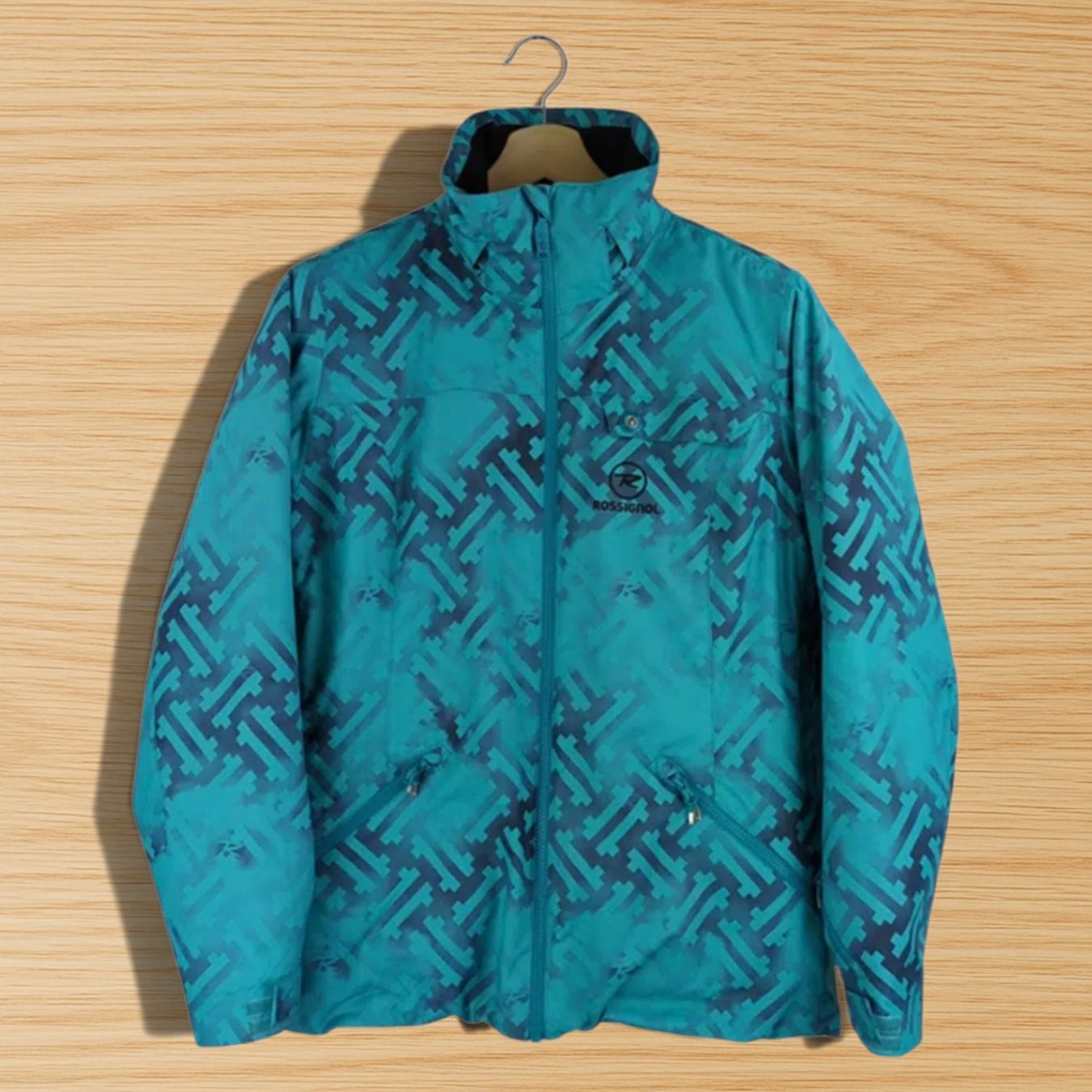 Rossignol Giacche: RossignolVeste de ski Expert 10000 turquoise Taille L – Usato da Le Locle venduto da sAm_2112