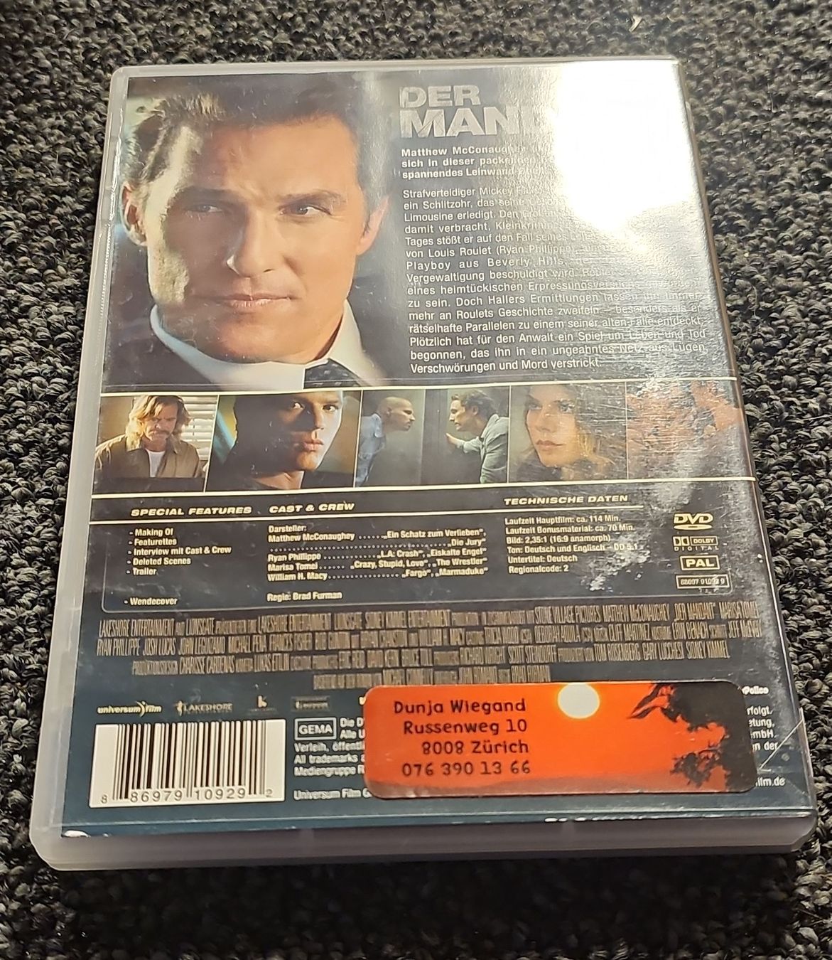 Alle DVDs: Der Mandant (23661) – Gebraucht aus Ruswil von jan_bxl5 1
