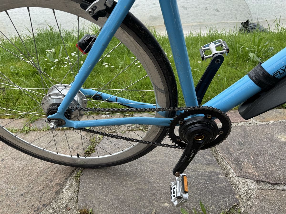 Biciclette: Flying Donkey singlespeed Pedelec E Bike – Difettoso da Strengelbach venduto da tartaruga87