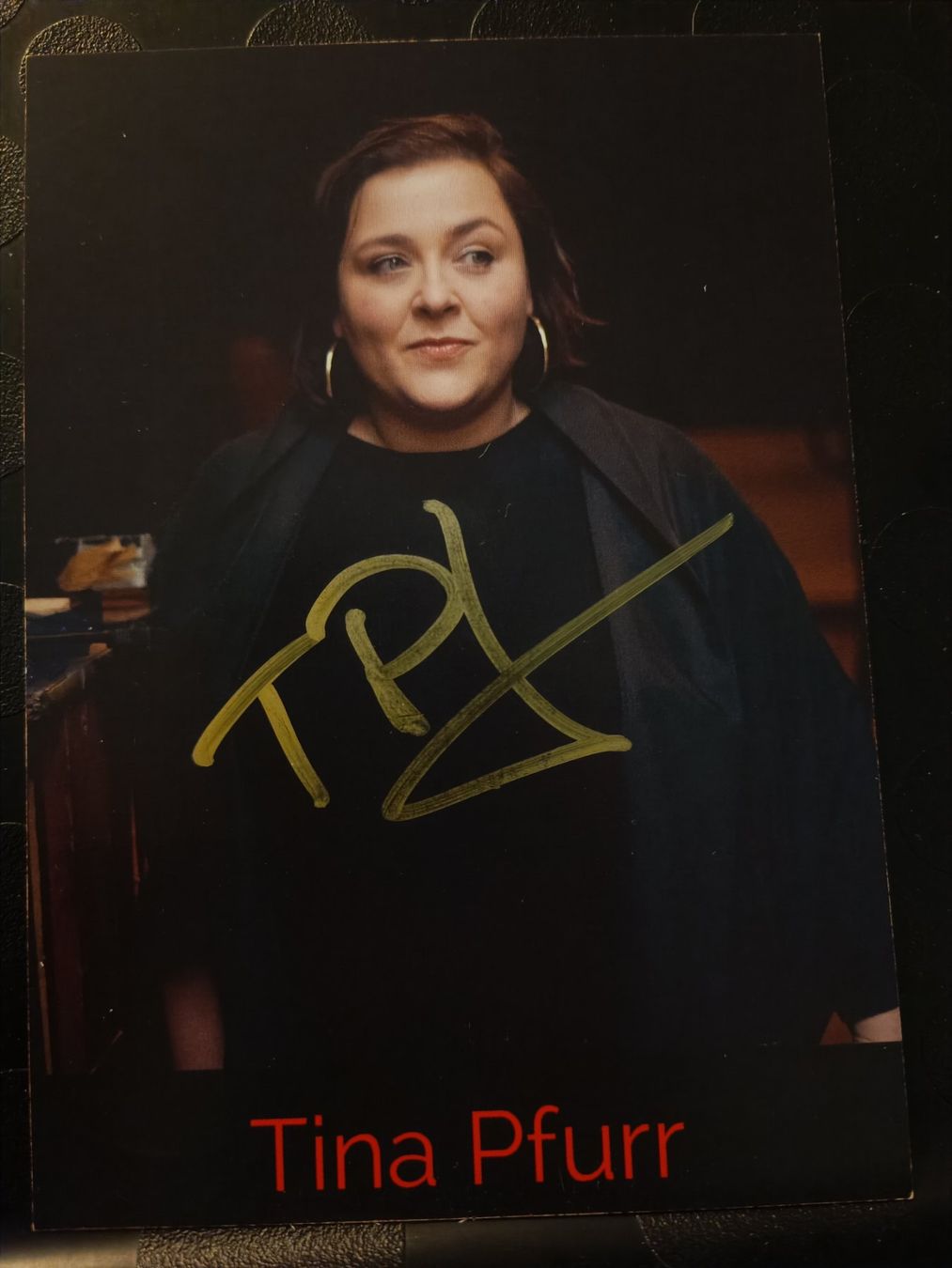 Autografi: Tina Pfurr - handsigniert – Usato da Menziken venduto da Artographs