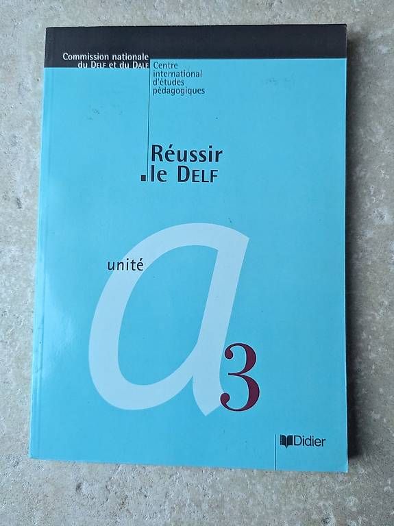 Libri: Réussir le DELF, unité A3 et A4 – Usato da Basel venduto da storchenricardo