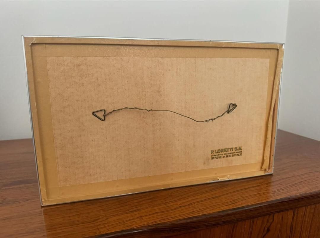 Gemälde: petit tableau signée – Gebraucht aus Vésenaz von Angela.C3 5
