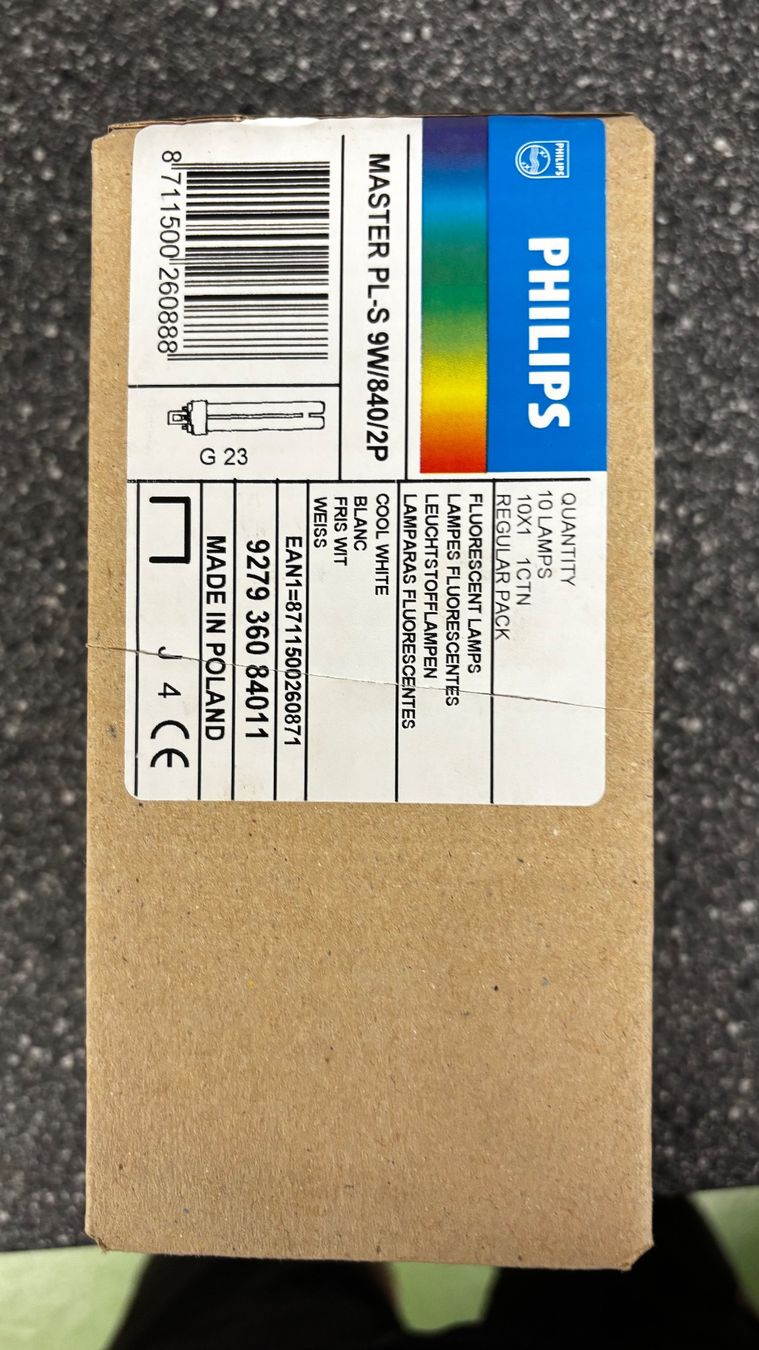 Philips Lampes: Philips Master PL-S 840/2P – Neuf avec emballage d'origine à Hendschiken par errigo