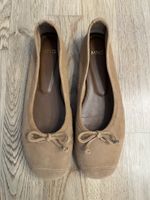 MNG Ballerinas Gr. 38 Beiges Wildleder - NEU!