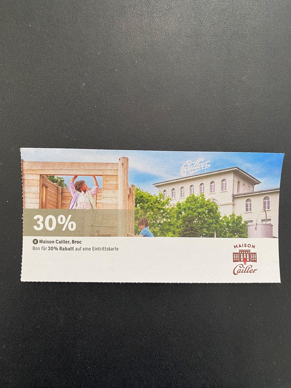 Buoni: Maison Cailler, Broc / 30% Rabatt – Nuovo (secondo la descrizione) da Uetliburg SG venduto da GK2004