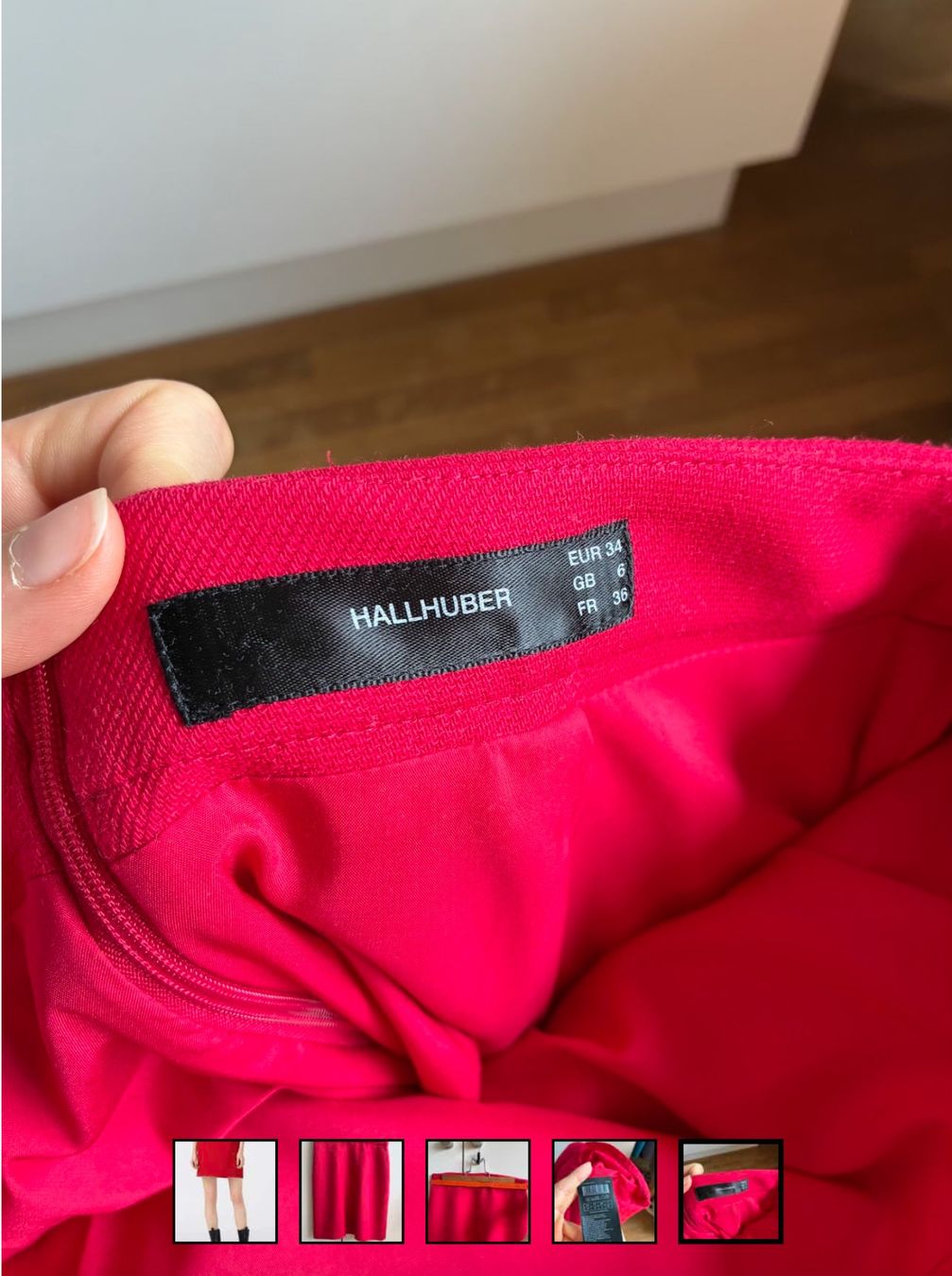 Gonne: HALLHUBER ROCK Fuchsia GR. EU 34 – Usato da Honau venduto da olya_i 4
