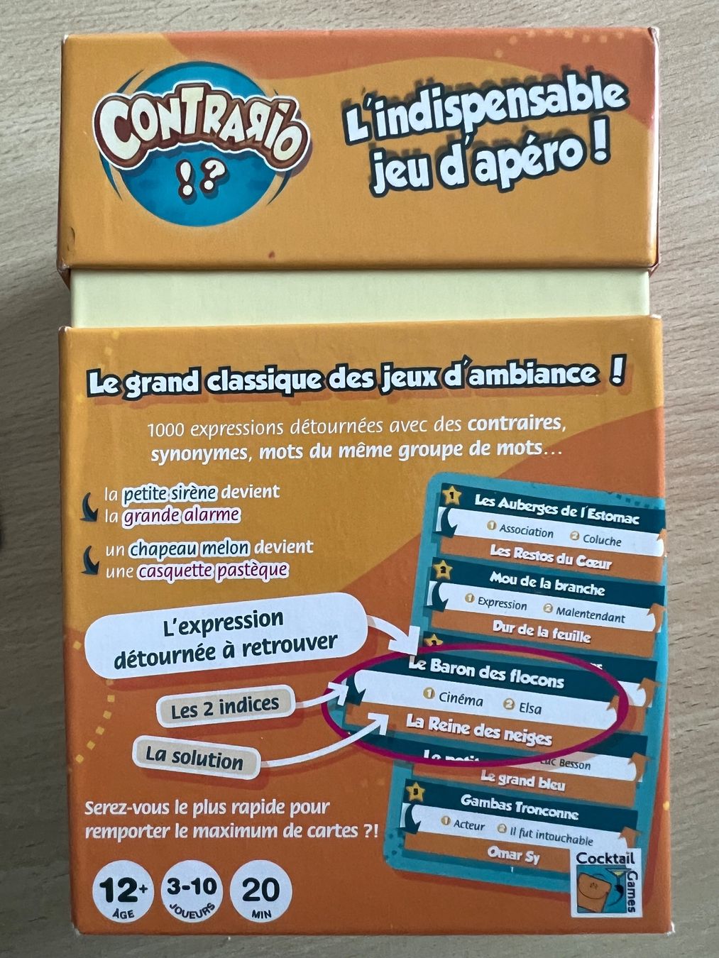 Giochi: Jeu de société Contrario – Usato da Dübendorf venduto da fcbabin 3