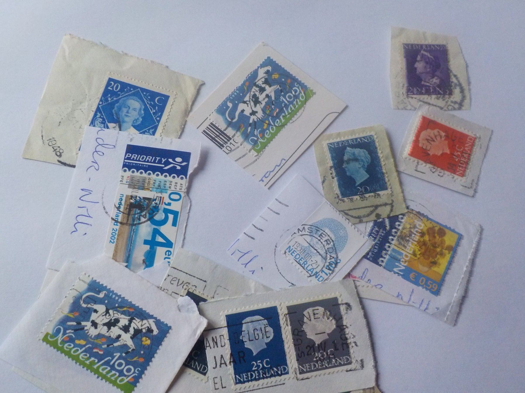 Alle Briefmarken: Europa, Niederland, div. Marken – Gebraucht aus Muri b. Bern von Ricardoverkauf 2