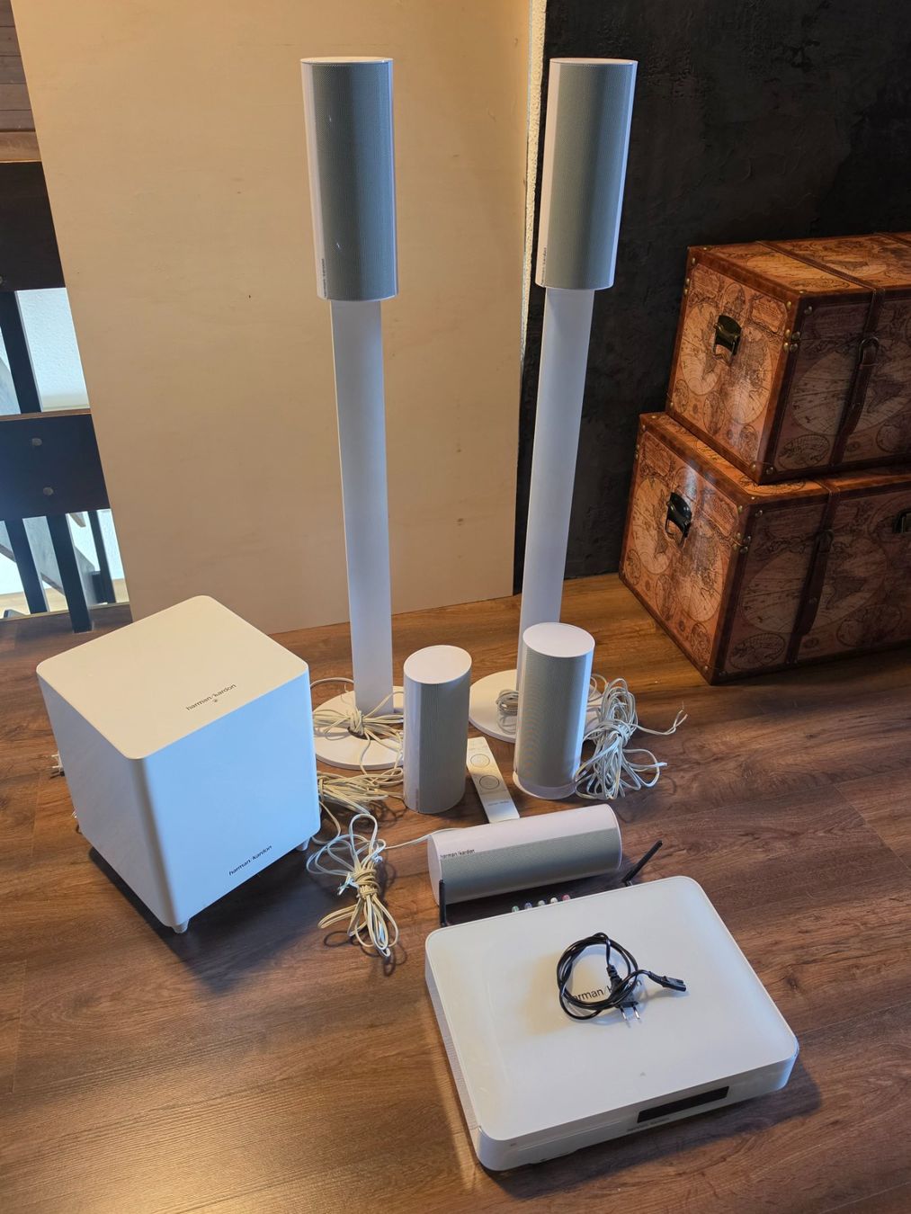 Harman-Kardon Home Cinema: harman kardon Heimkino Set / hkts200sub – Usato da Fischbach-Göslikon venduto da PitBullDoll 2
