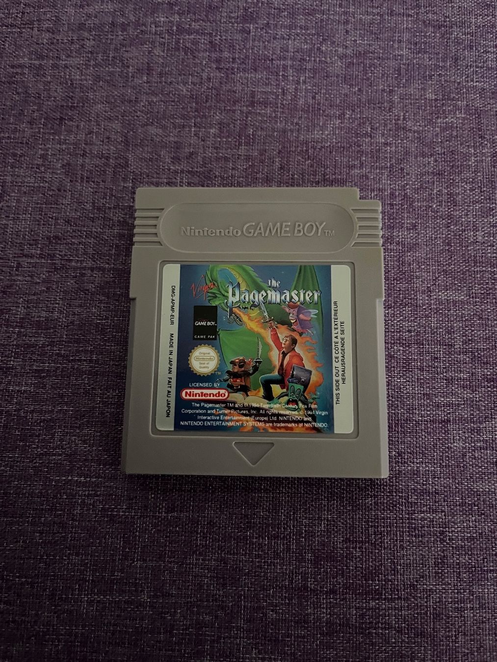 Nintendo Spiele: Gameboy Pagemaster – Gebraucht aus Bassersdorf von McRob00