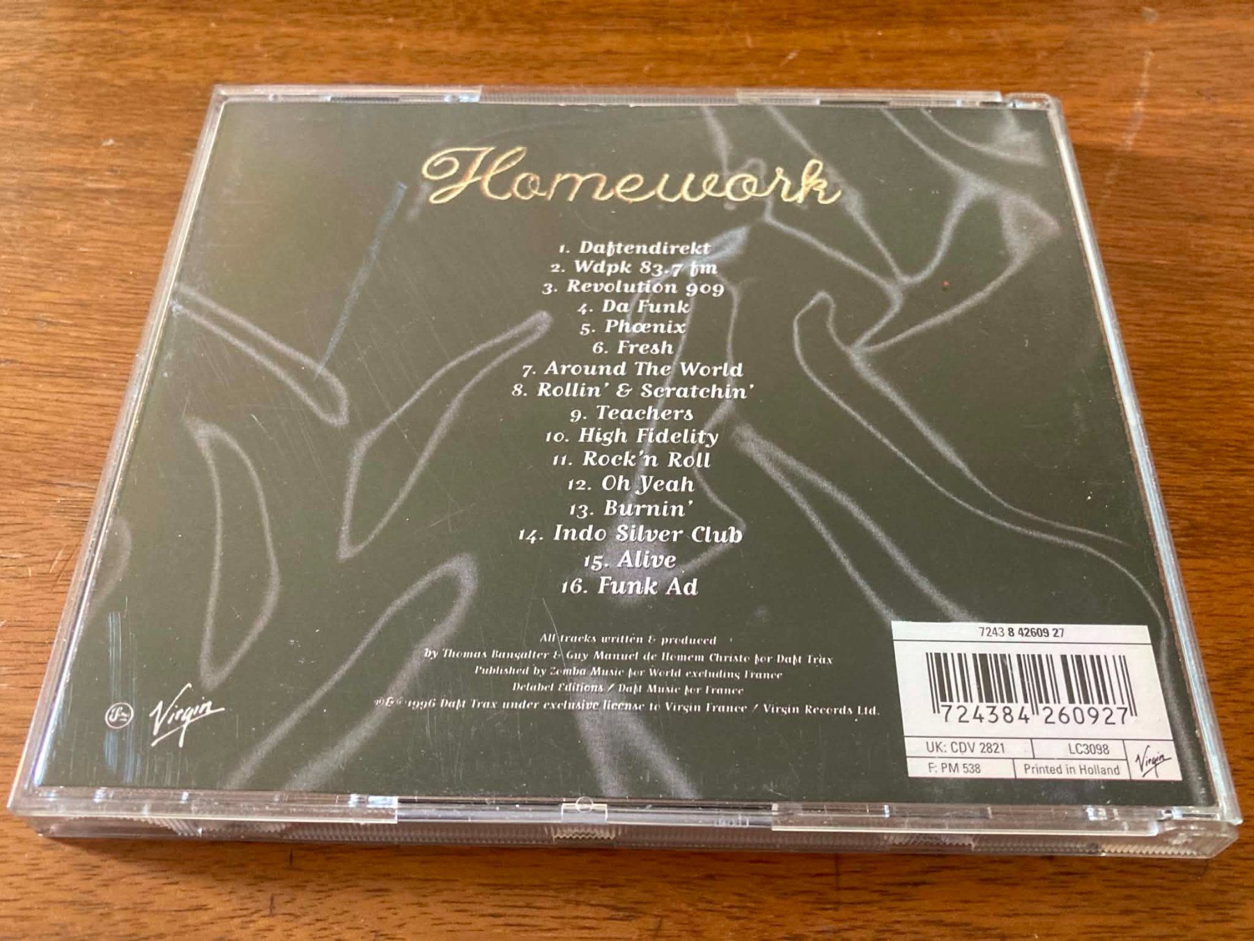CD: Daft Punk - Homework CD – Usato da Lausanne venduto da sim_bc8q 1