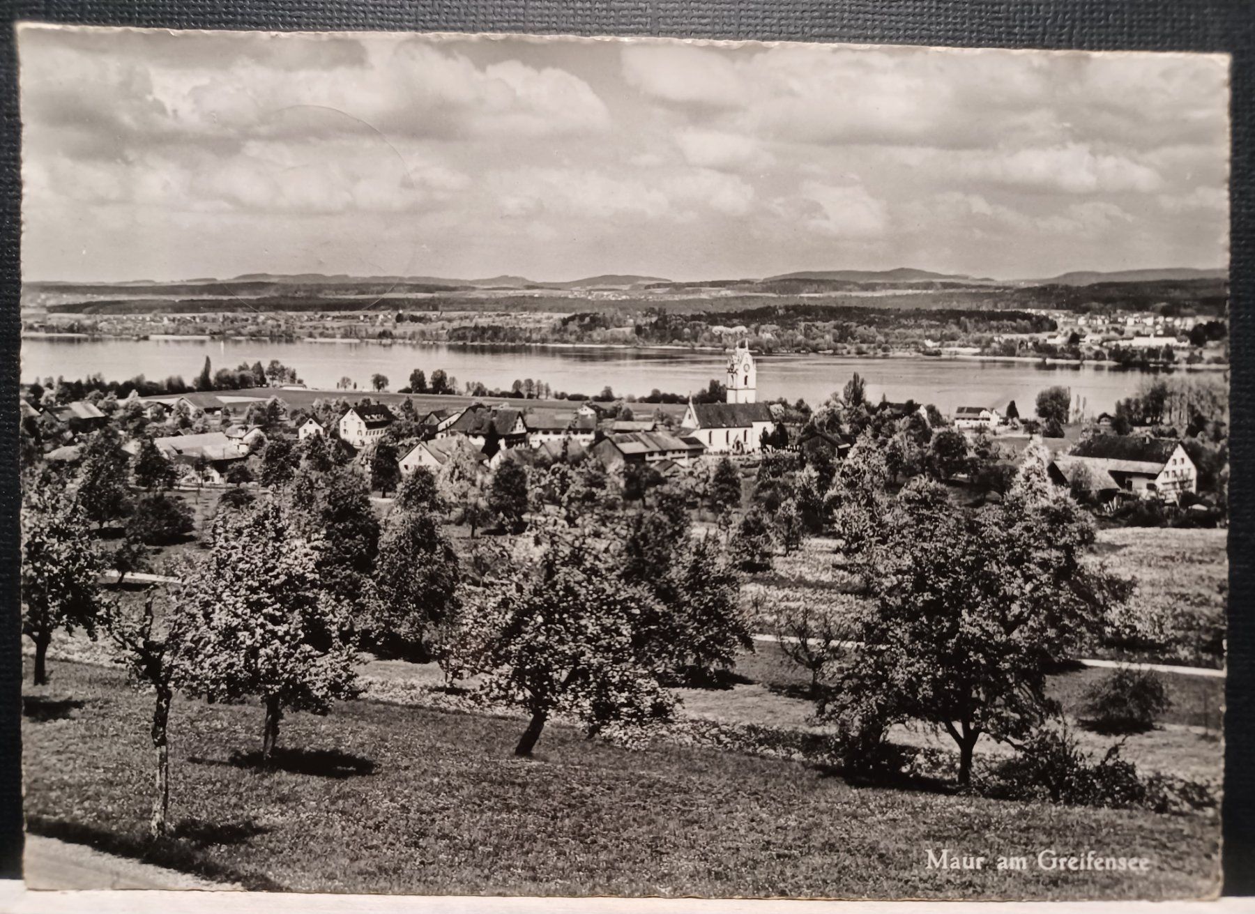 Cartoline postali: Maur am Greifensee, 1963 – Usato da Aarau Rohr venduto da mgvw