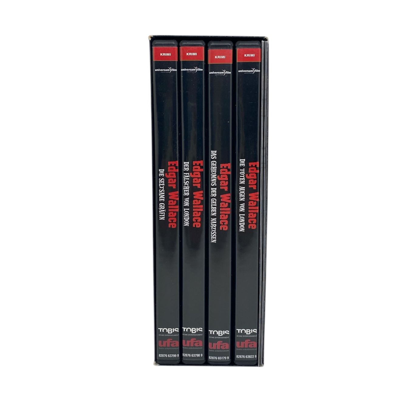 Alle DVDs: Edgar Wallace Edition 2 DVD 1961 4 Filme – Gebraucht aus Teufenthal AG von Retro-Stash-Shop 1