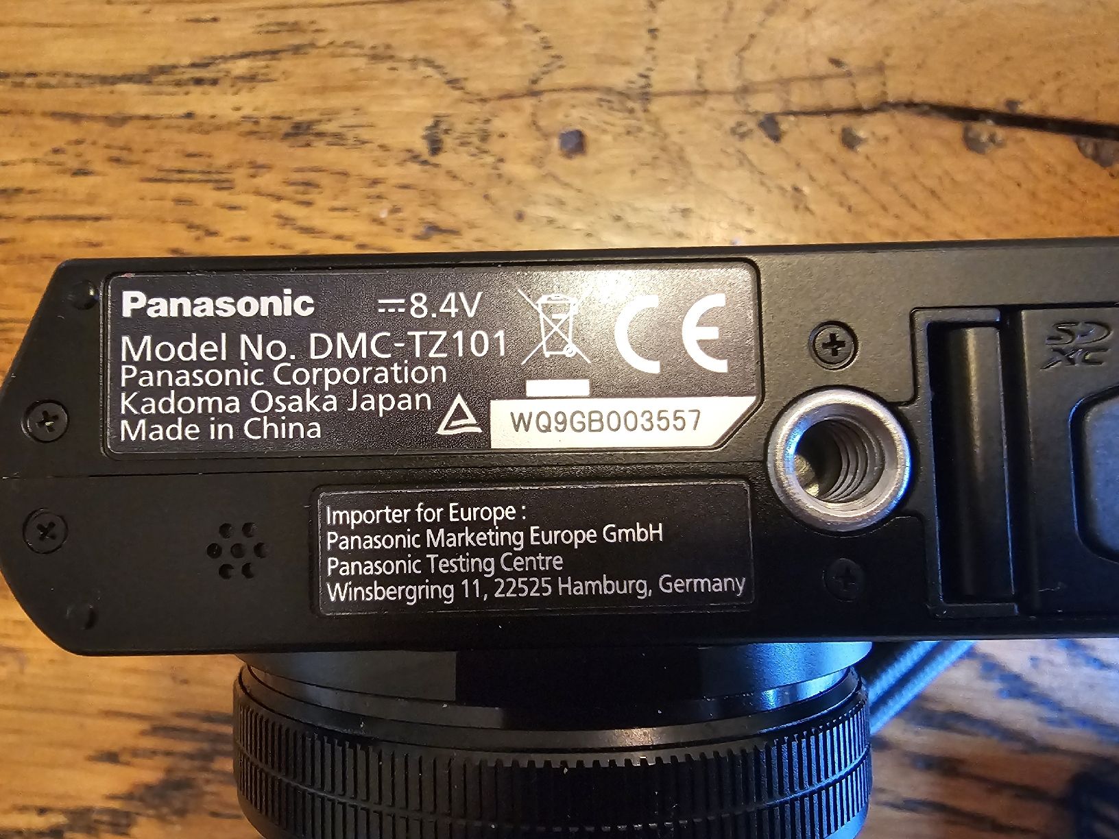Panasonic Fotocamera: kompakte Lumix Panasonic DMC-TZ101 Kamera – Nuovo (secondo la descrizione) da St. Gallen venduto da Murita 3