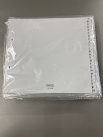 12x register A-Z 21cm x 22cm