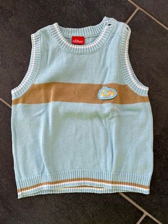 Strick-Gilet, S.Oliver, sehr guter Zustand, 80