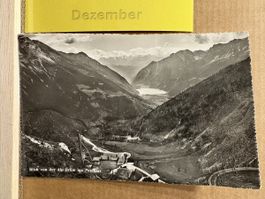 AK von Blick von der Alp Grüm ins Puschlav