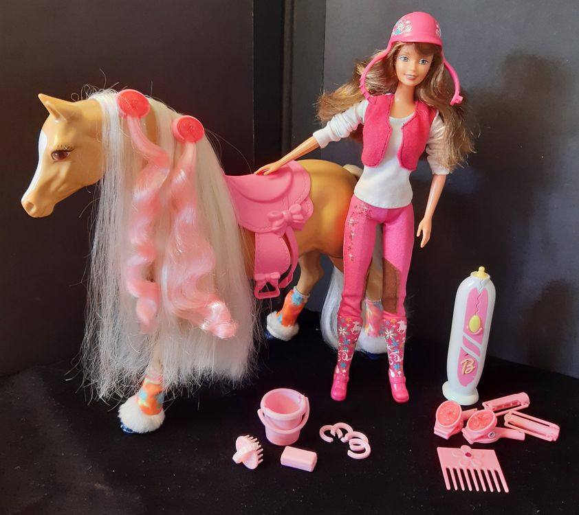 Barbie "Horse Riding" mit Pferd "High Stepper" (90er Jahre) | Kaufen