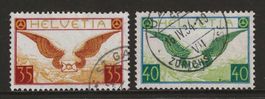 1929 : Flugpost Nr. F14 - F15 : KP 205.-
