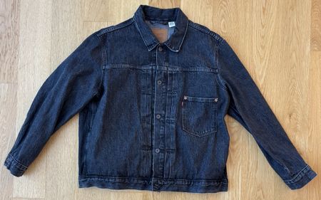 Levi's Premium Trucker Jacket Black XL