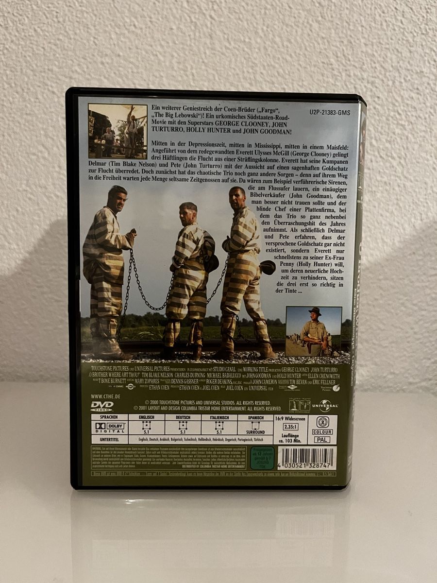 Tous les DVDs: O Brother, Where Art Thou? DVD – D'occasion à Bassersdorf par McRob00 2