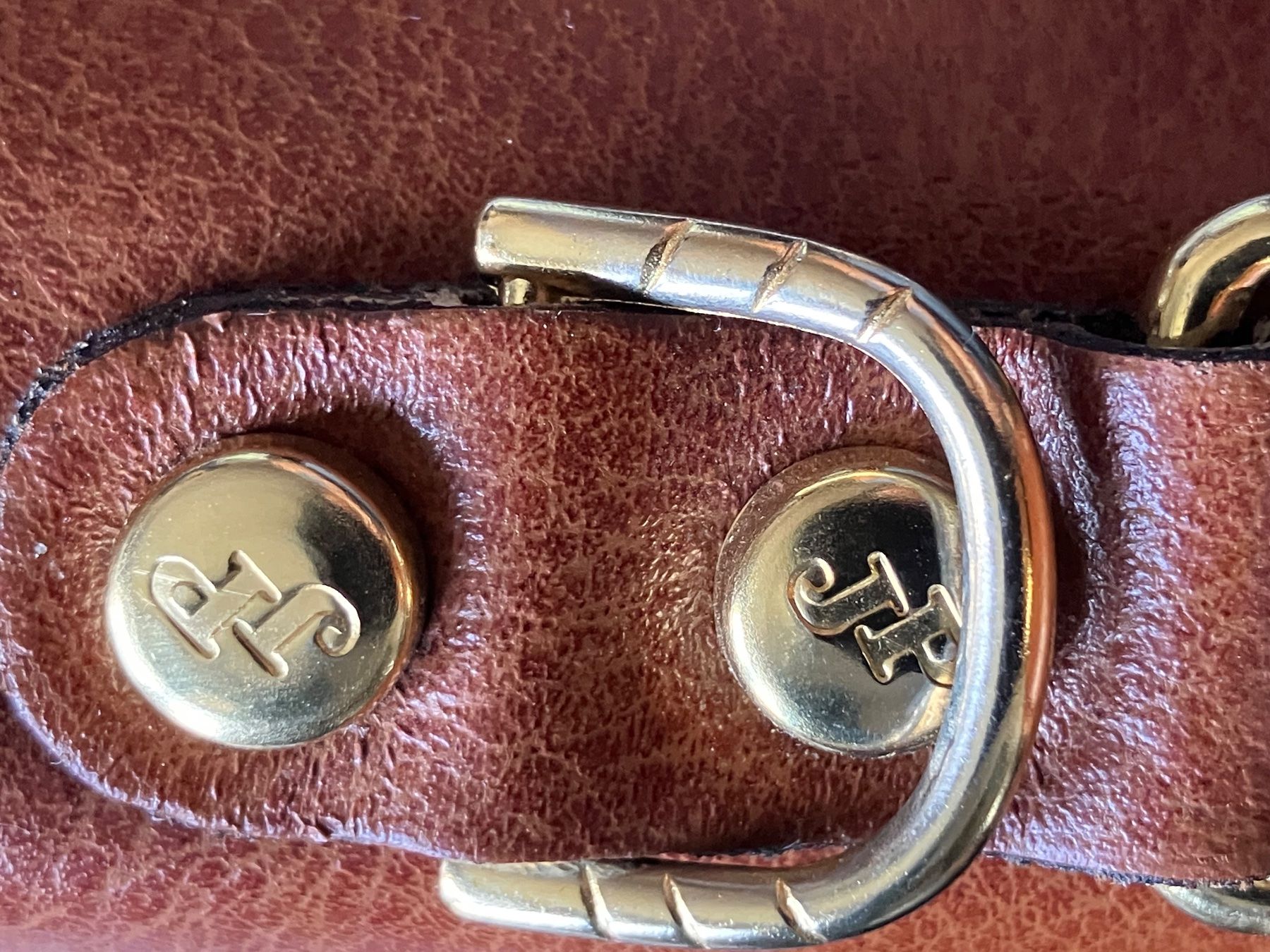 Borse da donna: Sac à main vintage marron JP forme originale – Usato da Peseux venduto da CharmeCommerce511 4