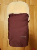 Lammfell Fusssack Hofbrucker bordeaux rot