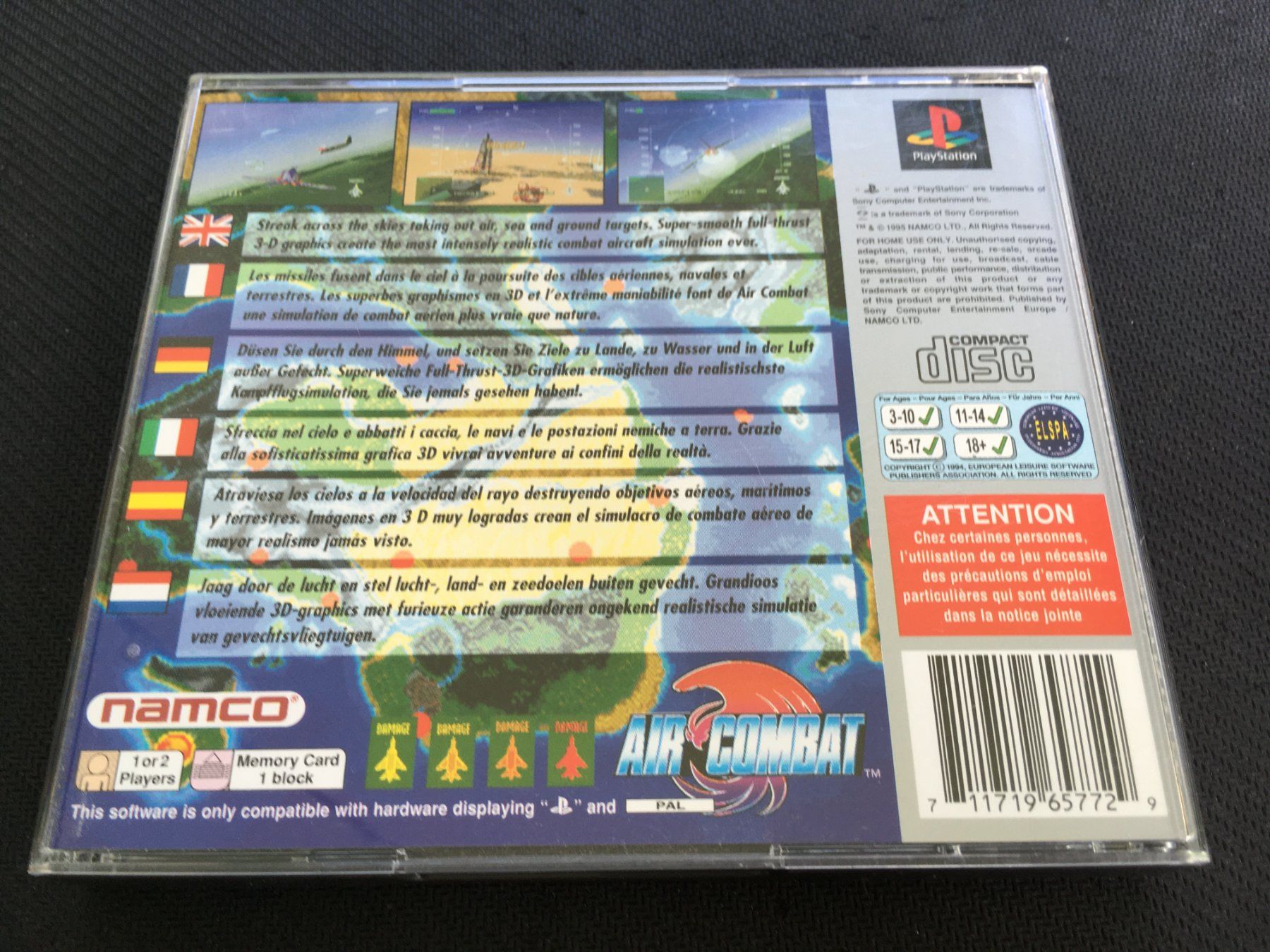 Sony Giochi: Air Combat - Playstation 1 / PS1 – Usato da St.Gallen venduto da Punktchen01 2