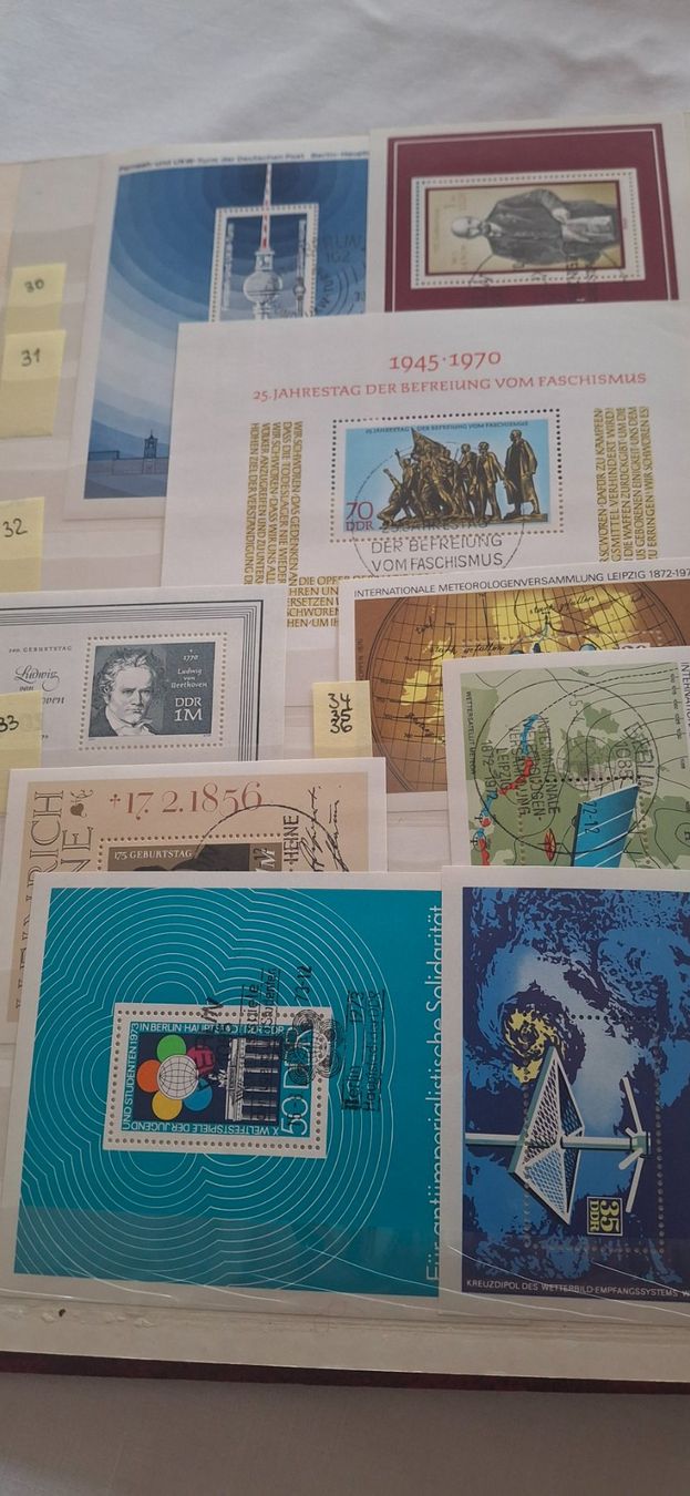 Tutti i francobolli: Briefmarken Blöcke DDR – Usato da Lachen SZ venduto da Isuma 6