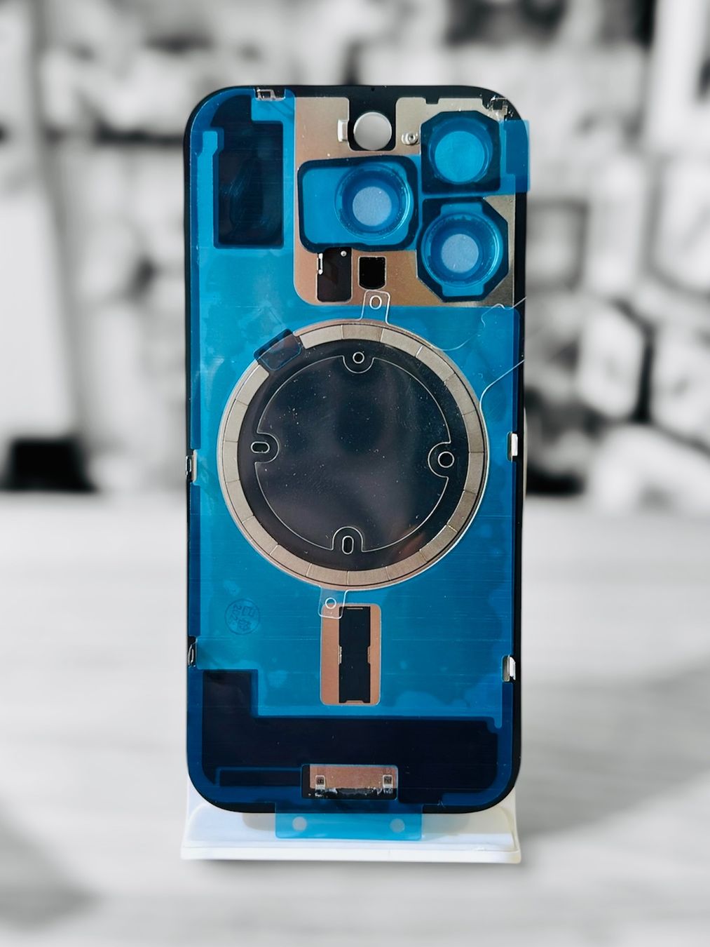 Cover & Protezioni schermo: Vitre Cache Arrière iPhone 16 pro/max avec rondelle aimants – Nuovo e nell'imballaggio originale da Morges venduto da DA-repa 1