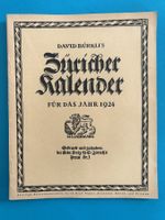 Bürkli’s ZÜRICHER KALENDER 1924