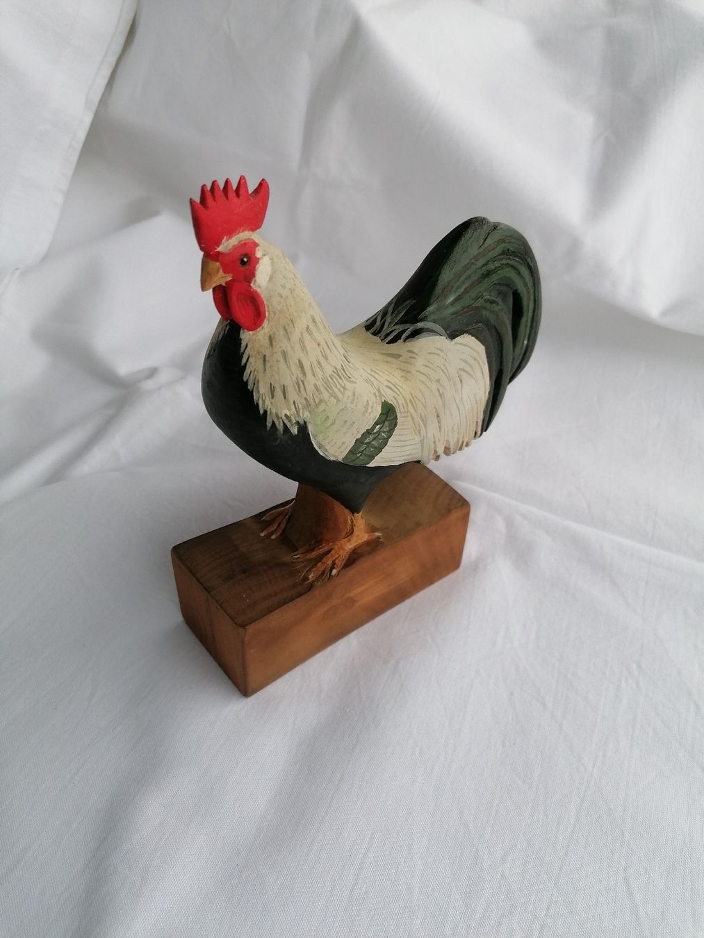 Statuette: Huhn / Güggel, Holz geschnitzt – Usato da Werthenstein venduto da Marsche1 2