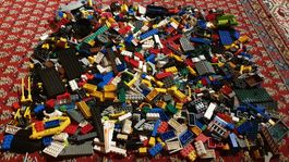 Riesige LEGO Sammlung Bausteine Kiloware basic Steine kg