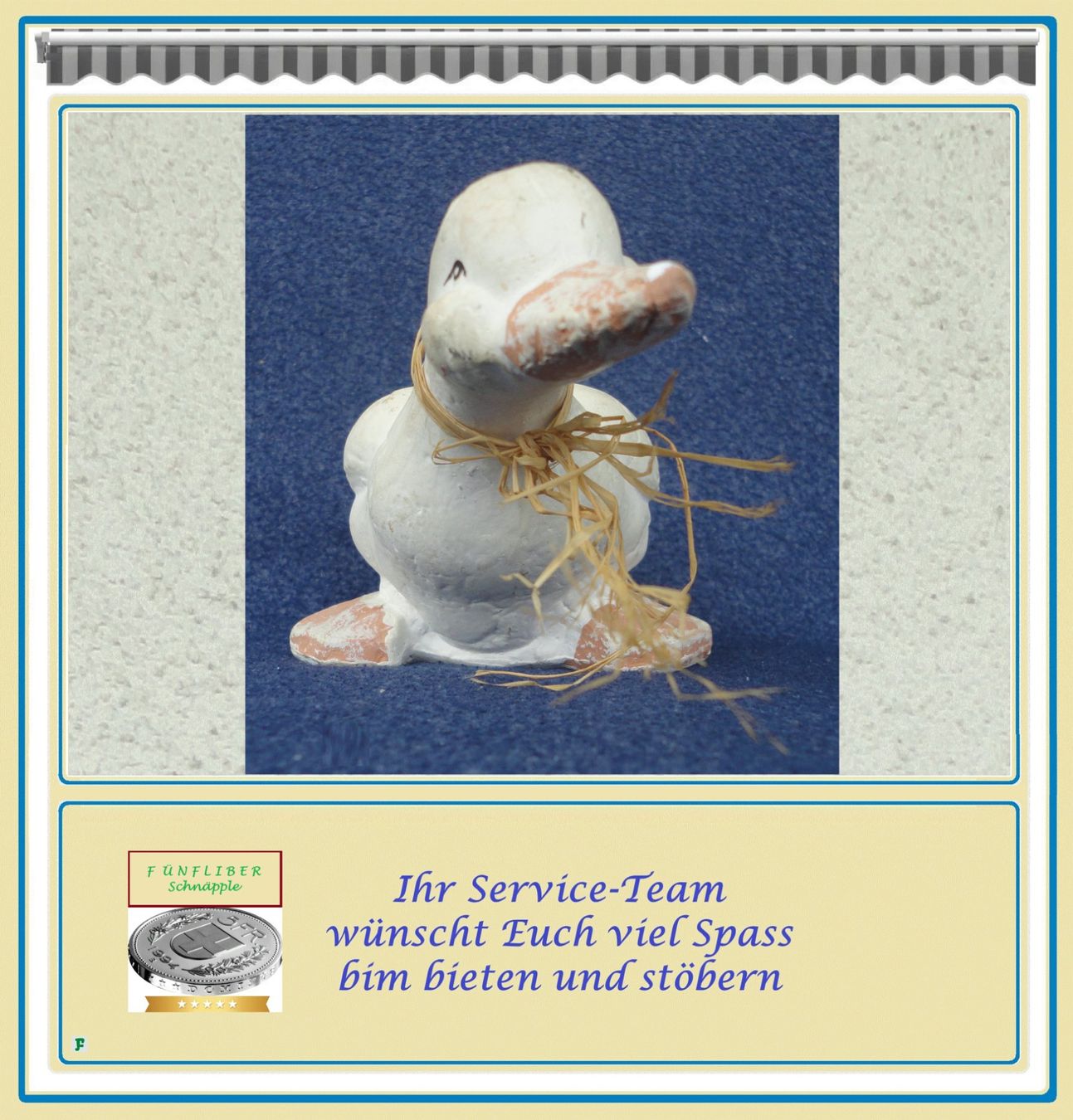 Statuette: Deko-Ente • Ton – Usato da Münchwilen TG venduto da FDOF_SHOP 1