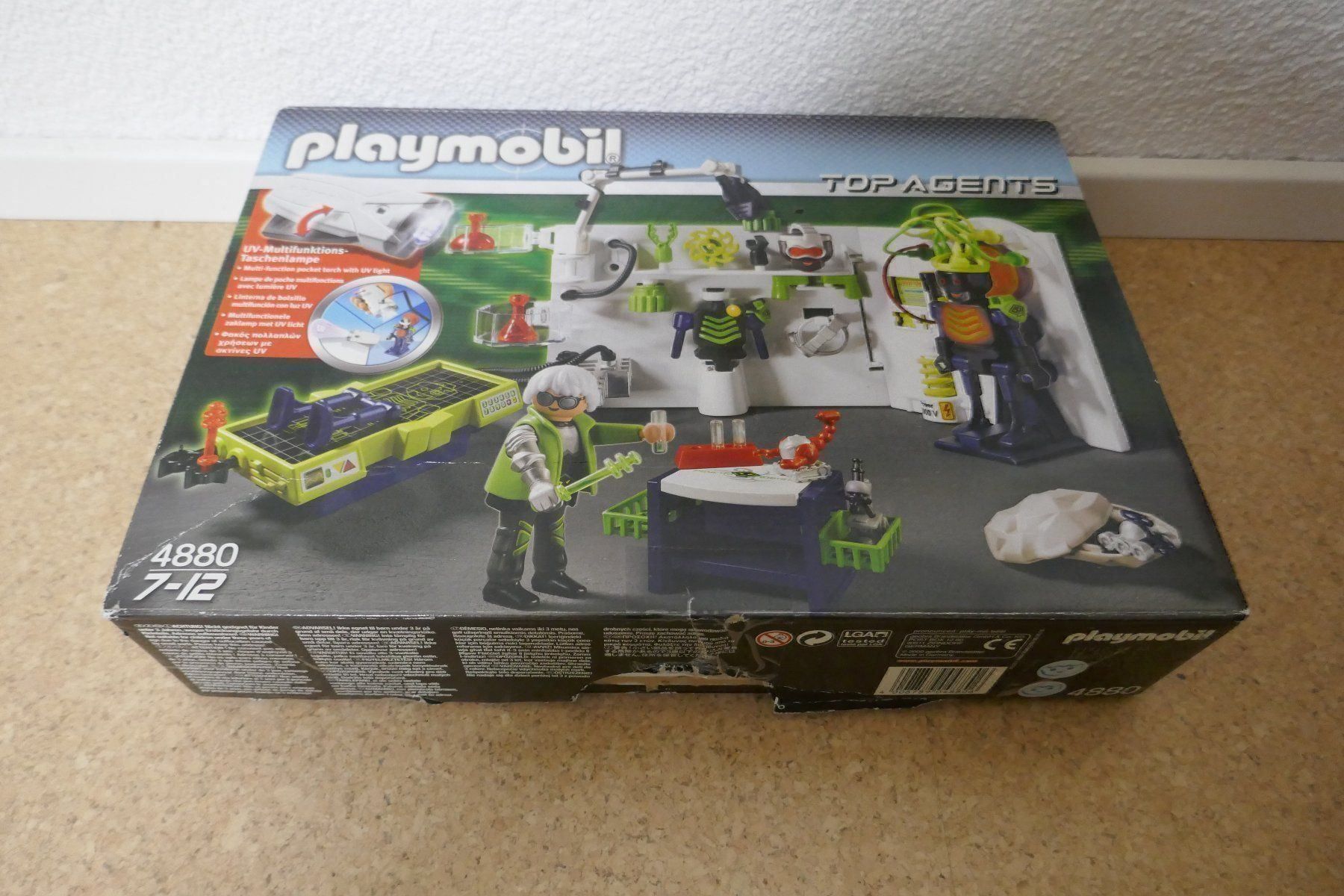 Playmobil Giocattoli: Playmobil Top Agents Roboter Labor 4880 – Usato da Ballwil venduto da goldi360 6