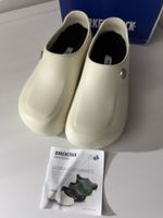 Birkenstock Sabots A630 Blanc Taille 38 avec fourrure NEUF