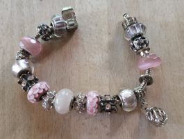 Charms Armband mit 3 Charm Anhängern in Geschenkbox