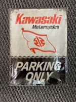 Kawasaki Motorrad Blechschild 30 x 40 cm neu