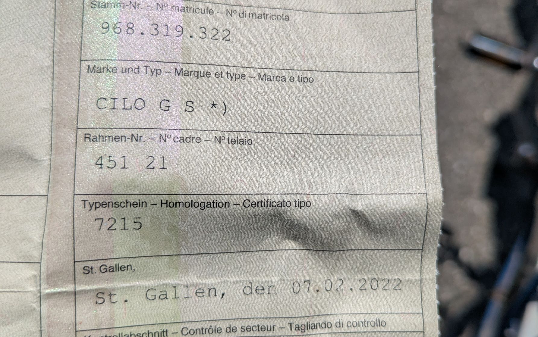 Cilo Ciclomotori: Cilo Mofa 2 Gang Hg – Difettoso da Schönengrund venduto da UlliDiem 3