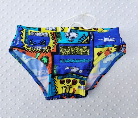 NEU! Tolle Badehose im Retro Look Gr. 128