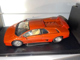 Lamborghini Diablo Modellauto 1:18 Autoart OVP spez. Orange